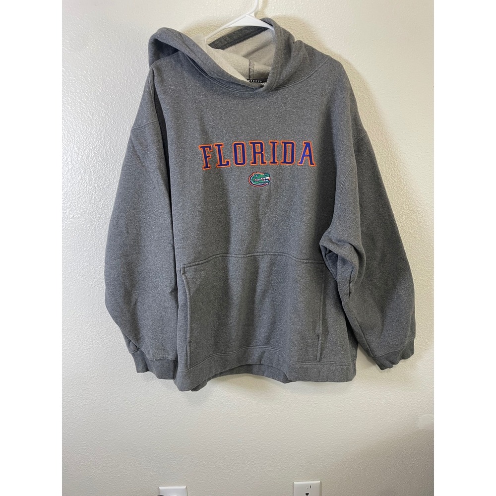 Foot Locker Florida Gators Hoodie Mens XL Gray NCAA Embroidered Pullover